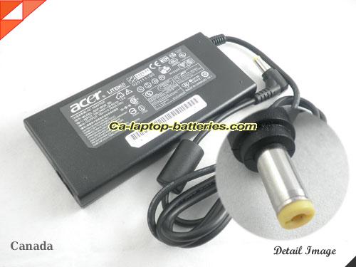 image of ACER PA-1900-05QA ac adapter, 19V 4.74A PA-1900-05QA Notebook Power ac adapter ACER19V4.74A90W-5.5x2.5mm-Slim
