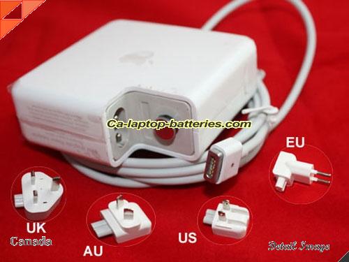  image of APPLE 611-0443 ac adapter, 16.5V 3.65A 611-0443 Notebook Power ac adapter APPLE16.5V3.65A60W-210x140mm-Wall-W
