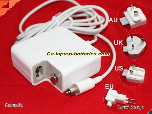  image of APPLE ACG4 ac adapter, 24.5V 2.65A ACG4 Notebook Power ac adapter APPLE24.5V2.65A65W-7.7x2.5mm-Wall-W