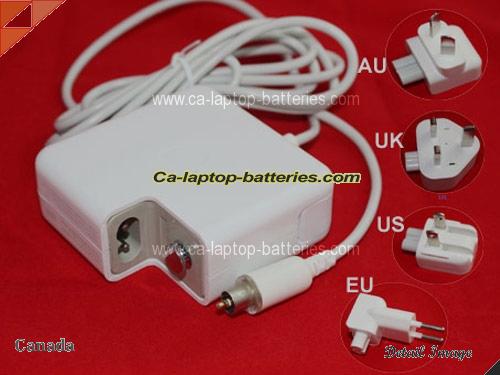 APPLE PowerBook G4 M8363LL/A adapter, 24.5V 2.65A PowerBook G4 M8363LL/A laptop computer ac adaptor, APPLE24.5V2.65A65W-7.7x2.5mm-Wall-W