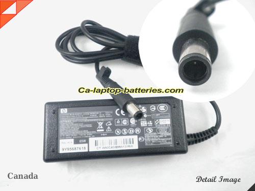  image of HP 391172-001 ac adapter, 18.5V 3.5A 391172-001 Notebook Power ac adapter COMPAQ18.5V3.5A65W-7.4x5.0mm