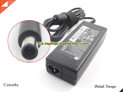  image of HP 391173-001 ac adapter, 19V 4.74A 391173-001 Notebook Power ac adapter HP19V4.74A90W-7.4x5.0mm