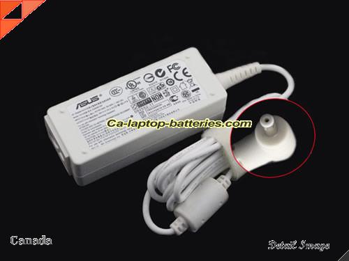  image of ASUS ADP-40EH ac adapter, 19V 2.1A ADP-40EH Notebook Power ac adapter ASUS19V2.1A40W-2.31x0.7mm-W