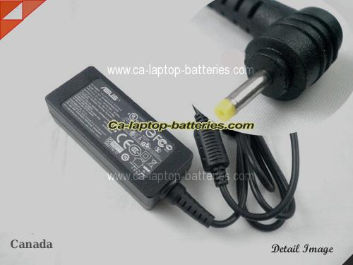 ASUS EEE PC 1005HA-A adapter, 19V 2.1A EEE PC 1005HA-A laptop computer ac adaptor, ASUS19V2.1A40W-2.31x0.7mm