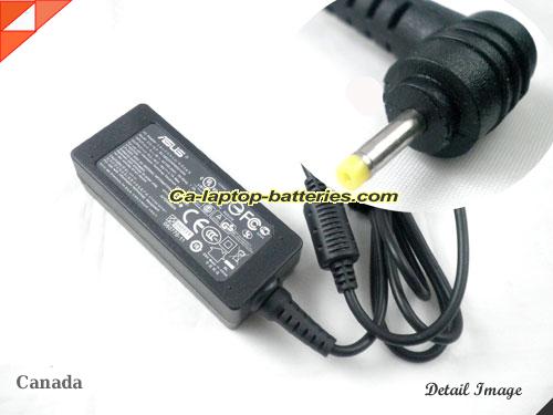 ASUS Eee PC 1005HA-E adapter, 19V 2.1A Eee PC 1005HA-E laptop computer ac adaptor, ASUS19V2.1A40W-2.31x0.7mm