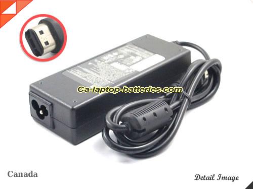  image of HP 374429-003 ac adapter, 18.5V 4.9A 374429-003 Notebook Power ac adapter HP18.5V4.9A90W-OVALMUL