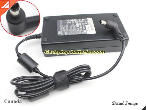  image of HP 391174-001 ac adapter, 19V 9.5A 391174-001 Notebook Power ac adapter HP19V9.5A180W-Central-Pin-tip