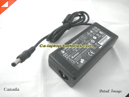 ADVENT Advent 4401 adapter, 20V 3.25A Advent 4401 laptop computer ac adaptor, LISHIN20V3.25A65W-5.5x2.5mm