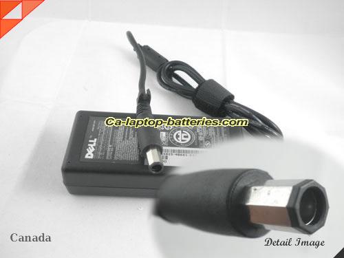  image of DELL NX061 ac adapter, 19.5V 3.34A NX061 Notebook Power ac adapter DELL19.5V3.34A65W-8Angle
