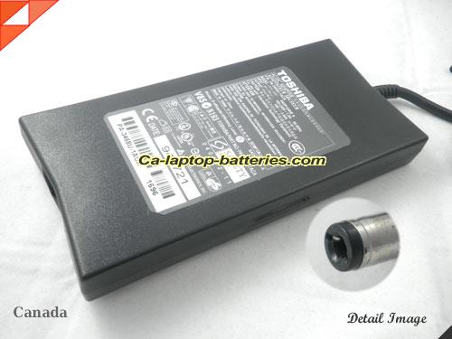  image of TOSHIBA PA3165E ac adapter, 19V 3.95A PA3165E Notebook Power ac adapter TOSHIBA19V3.95A75W-5.5x2.5mm-Slim