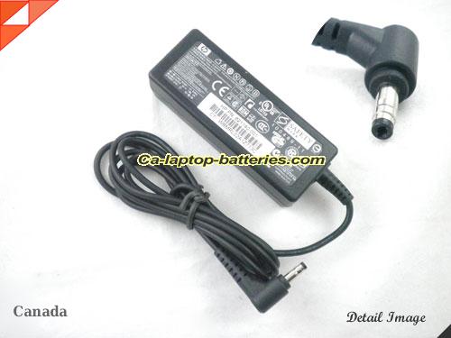  image of HP 496813-001 ac adapter, 19V 1.58A 496813-001 Notebook Power ac adapter HP19V1.58A30W-4.0x1.7mm-RIGHT-ANGEL