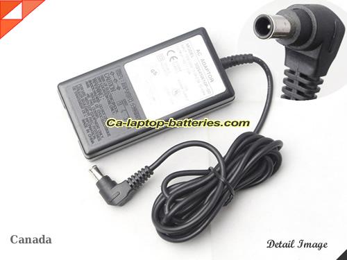  image of SONY VGP-AC16V11 ac adapter, 16V 2.8A VGP-AC16V11 Notebook Power ac adapter SONY16V2.8A40W-6.5x4.0mm