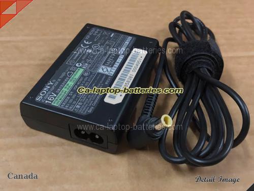  image of SONY VGP-AC16V11 ac adapter, 16V 2.2A VGP-AC16V11 Notebook Power ac adapter SONY16V2.2A35W-6.5x4.4mm