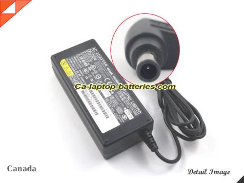  image of FUJITSU CA01007-0760 ac adapter, 16V 3.75A CA01007-0760 Notebook Power ac adapter FUJITSU16V3.75A60W-6.5x4.4mm