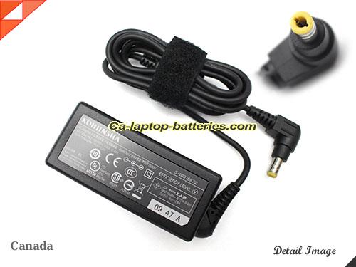  image of PANASONIC CF-AA6282A ac adapter, 16V 2.8A CF-AA6282A Notebook Power ac adapter KOHJINSHA16V2.8A45W-5.5x2.5mm