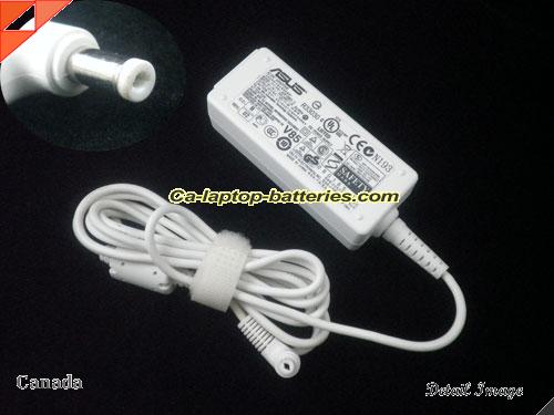  image of ASUS ADP-36EHC ac adapter, 12V 3A ADP-36EHC Notebook Power ac adapter ASUS12V3A36W-4.8x1.7mm-W-G