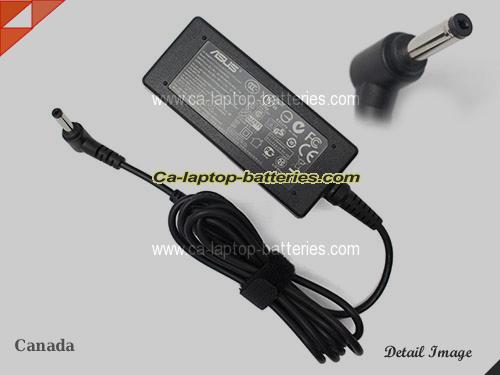 ASUS EPC 1008HA adapter, 19V 2.1A EPC 1008HA laptop computer ac adaptor, ASUS19V2.1A-LongTip