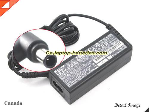  image of SONY VGP-AC19V40 ac adapter, 19.5V 2A VGP-AC19V40 Notebook Power ac adapter SONY19.5V2.0A39W-6.5x4.4mm