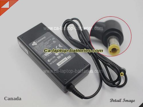 GATEWAY GATEWAY 600YG2 adapter, 19V 4.74A GATEWAY 600YG2 laptop computer ac adaptor, GATEWAY19V4.74A90W-5.5x2.5mm