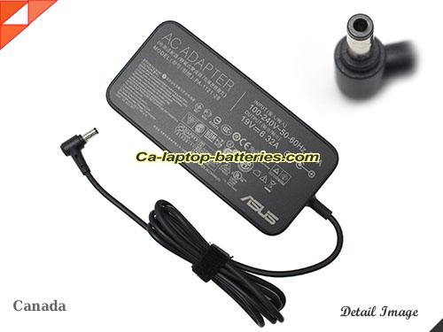  image of ASUS ADP-120ZB BB ac adapter, 19V 6.32A ADP-120ZB BB Notebook Power ac adapter ASUS19V6.32A120W-5.5X2.5mm-Slim-PA
