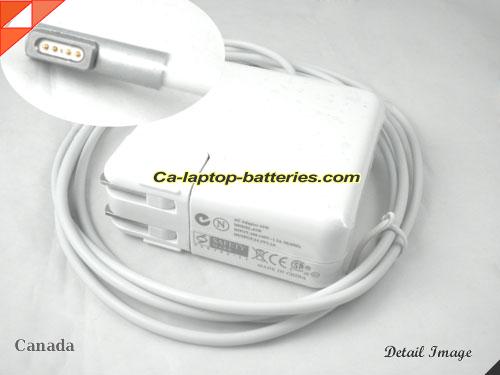  image of APPLE MB283LL/A ac adapter, 14.5V 3.1A MB283LL/A Notebook Power ac adapter APPLE14.5V3.1A45W-210x140mm-W