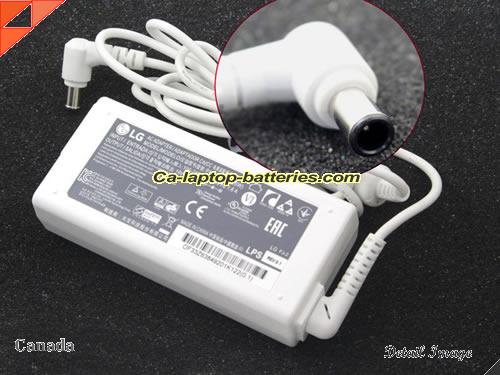  image of LG PA-1650-68 ac adapter, 19V 3.42A PA-1650-68 Notebook Power ac adapter LG19V3.42A65W-6.5x4.4mm-W