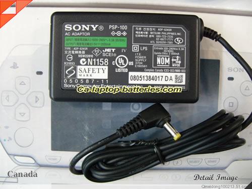  image of SONY BC-TRN ac adapter, 5V 2A BC-TRN Notebook Power ac adapter SONY5V2A10W-4.0x-1.7mm