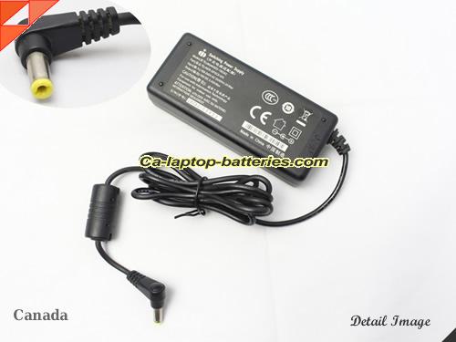  image of DELTA NSA65ED-190342 ac adapter, 19V 3.42A NSA65ED-190342 Notebook Power ac adapter SPS19V3.42A65W-5.5x2.1mm