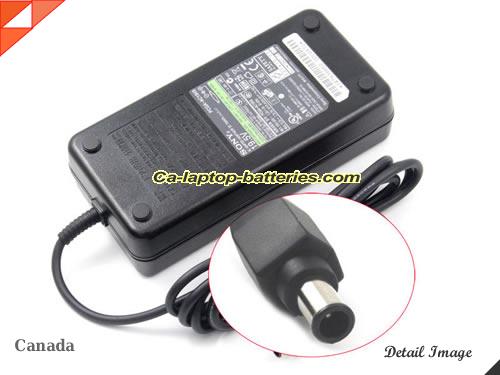  image of SONY VGP-AC19V15 ac adapter, 19.5V 7.7A VGP-AC19V15 Notebook Power ac adapter SONY19.5V7.7A150W-6.5x4.4mm