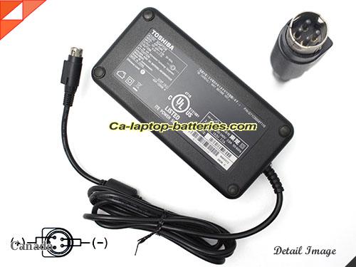  image of TOSHIBA ADP-150NB A ac adapter, 19.5V 7.7A ADP-150NB A Notebook Power ac adapter TOSHIBA19.5V7.7A150W-4PIN