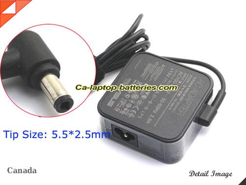  image of ASUS PA-1650-78 ac adapter, 19V 3.42A PA-1650-78 Notebook Power ac adapter ASUS19V3.42A-square-5.5x2.5mm