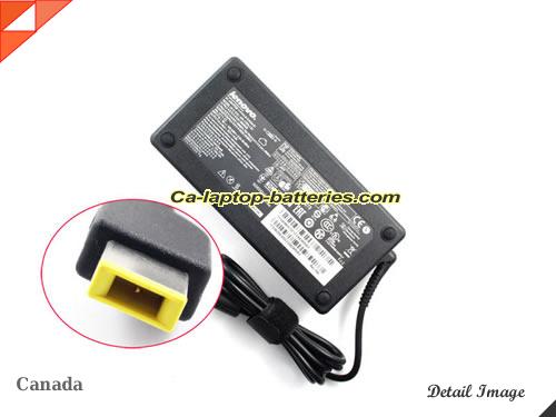  image of LENOVO ADL170NLC3A ac adapter, 20V 8.5A ADL170NLC3A Notebook Power ac adapter LENOVO20V8.5A170W-rectangle-pin
