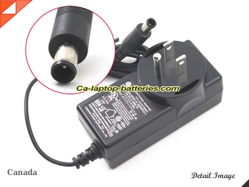  image of LG EAY62549201 ac adapter, 19V 1.3A EAY62549201 Notebook Power ac adapter LG19V1.3A25W-6.0x4.0mm-US