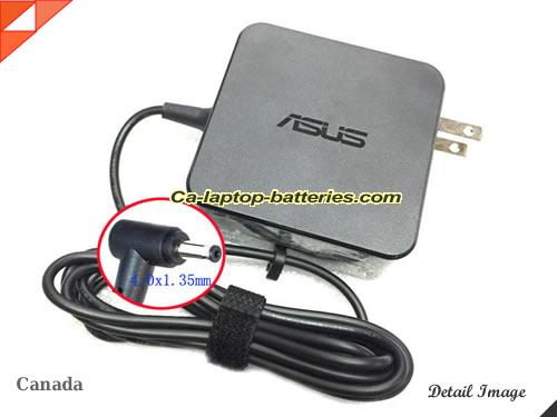  image of ASUS ADP-65GD B ac adapter, 19V 3.42A ADP-65GD B Notebook Power ac adapter ASUS19V3.42A65W-4.0x1.35mm-Square-US
