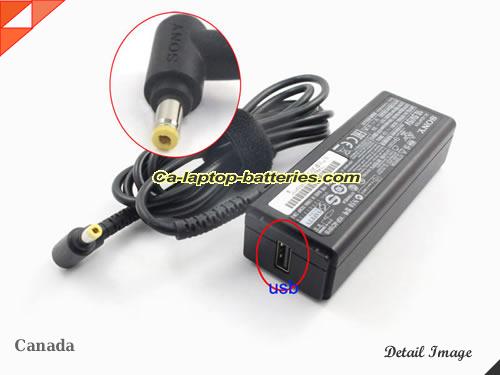  image of SONY SVP13217 ac adapter, 10.5V 3.8A SVP13217 Notebook Power ac adapter SONY10.5V3.8A45W4.8X1.7mm-USB