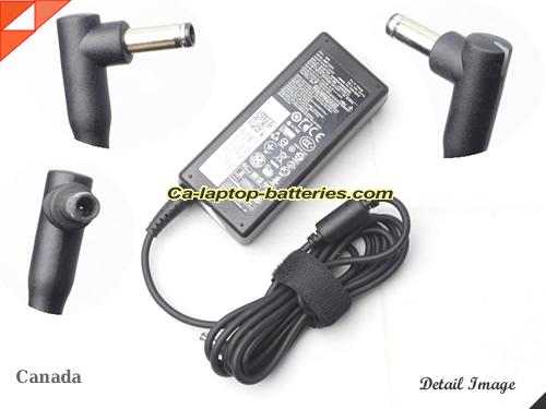 DELL XPS 12 adapter, 19.5V 3.34A XPS 12 laptop computer ac adaptor, DELL19.5V3.34A65W-4.5X3.0mm-right