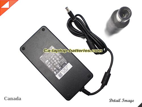  image of DELL FWCRC ac adapter, 19.5V 12.3A FWCRC Notebook Power ac adapter DELL19.5V12.3A240W-7.4x5.0mm-thick