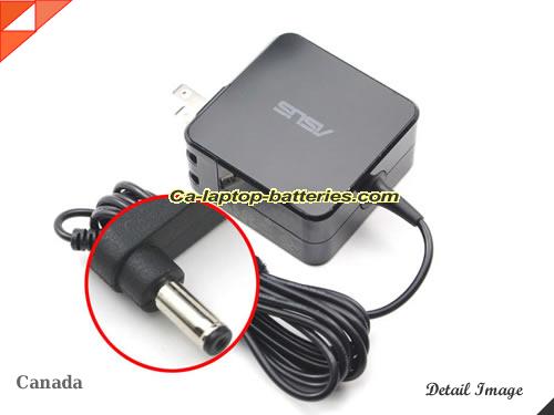  image of ASUS AD890326 ac adapter, 19V 1.75A AD890326 Notebook Power ac adapter ASUS19V1.75A33W-5.5x2.5mm-US