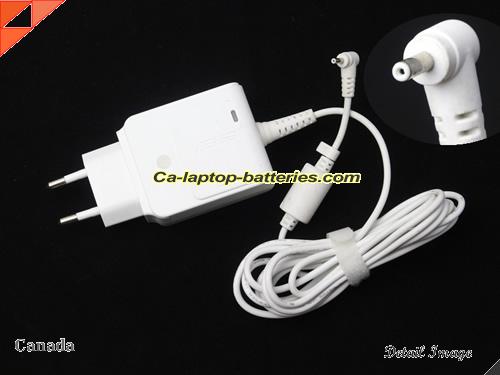 ASUS N455 adapter, 19V 1.58A N455 laptop computer ac adaptor, ASUS19V1.58A30W-2.31x0.7mm-EU-wall-W