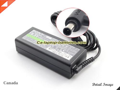  image of SONY VGP-AC19V43 ac adapter, 19.5V 3.3A VGP-AC19V43 Notebook Power ac adapter SONY19.5V3.3A65W-6.5x4.4mm