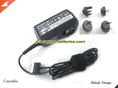  image of ASUS AD827M ac adapter, 15V 1.2A AD827M Notebook Power ac adapter ASUS15V1.2A18W-USB-SHAVER