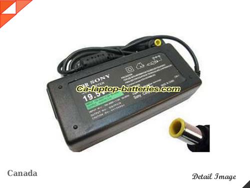  image of SONY PCGA-AC19V10 ac adapter, 19.5V 2.7A PCGA-AC19V10 Notebook Power ac adapter SONY19.5V2.7A53W-6.5x4.4mm