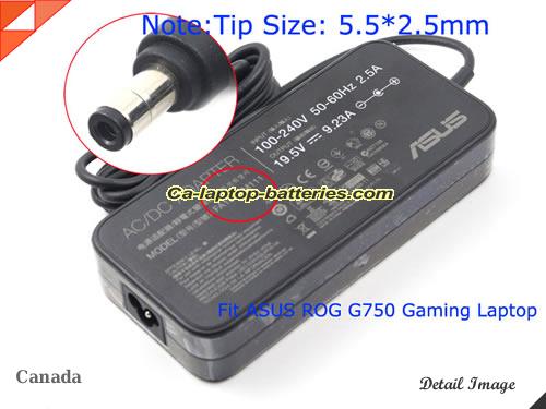 ASUS G75VX-CV012H adapter, 19.5V 9.23A G75VX-CV012H laptop computer ac adaptor, ASUS19.5V9.23A180W-5.5x2.5mm