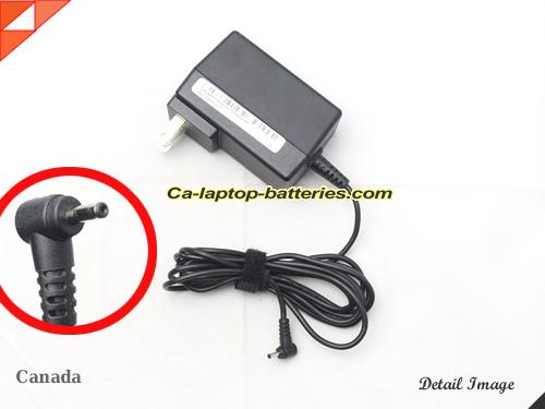  image of CHICONY W11-024N1A ac adapter, 12V 2A W11-024N1A Notebook Power ac adapter CHICONY12V2A24W-2.5x1.0mm-US