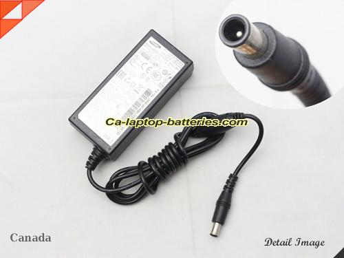  image of SAMSUNG 25-W ac adapter, 14V 1.79A 25-W Notebook Power ac adapter SAMSUNG14V1.79A25W-6.5x4.4mm