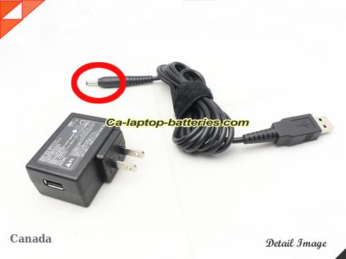 image of TOSHIBA WDPF-703TI ac adapter, 5V 2A WDPF-703TI Notebook Power ac adapter TOSHIBA5V2A10W-4.0x1.0mm-US