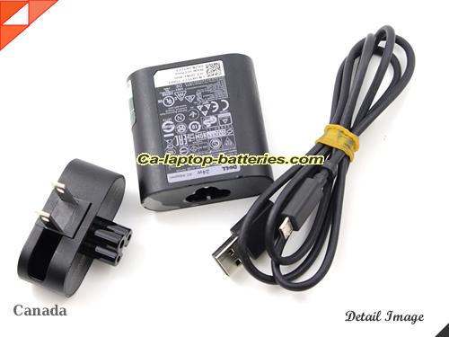  image of DELL HA24NM130 ac adapter, 19.5V 1.2A HA24NM130 Notebook Power ac adapter DELL19.5V1.2A23W-US-Cord