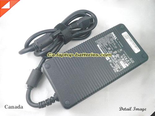  image of DELL DA2 ac adapter, 12V 18A DA2 Notebook Power ac adapter DELL12V18A216W-8HOLE