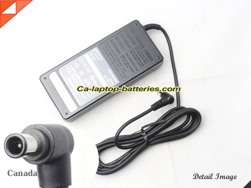  image of SONY PCG-71213M ac adapter, 19.5V 4.7A PCG-71213M Notebook Power ac adapter SONY19.5V4.7A92W-6.5x4.4mm-GS