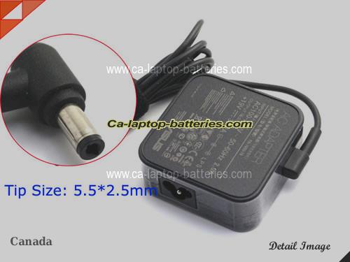 ASUS X550CA-XX985H adapter, 19V 3.42A X550CA-XX985H laptop computer ac adaptor, ASUS19V3.42A-square-5.5x2.5mm